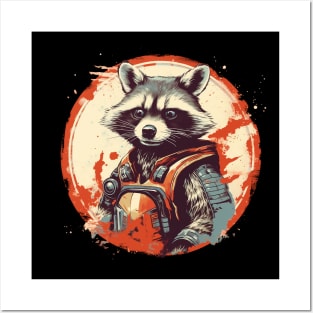 Rocket Raccoon (rough) Posters and Art